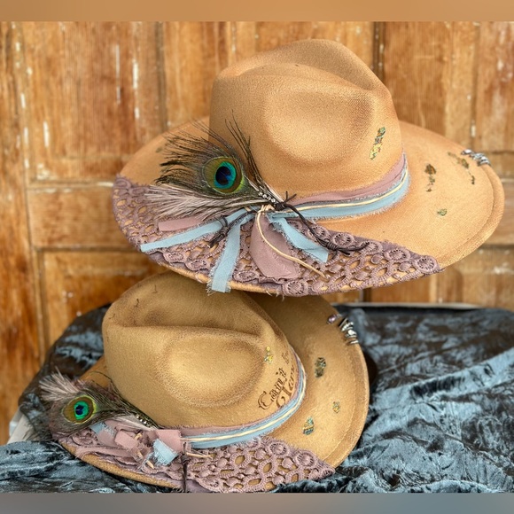 Mommy and me western cowgirl festival hats - Picture 4 of 16